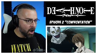 DEATH NOTE 1X2 REACTION Confrontation [upl. by Amy]