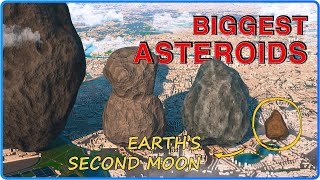 ASTEROIDS Size Comparison 3D  What are the BIGGEST Asteroids [upl. by Idoj752]