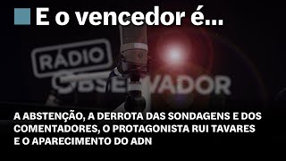 E o Vencedor é… em direto na Rádio Observador [upl. by Eissirhc]