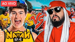 Natan Por AÃ­ REVANCHE Vs Mussa  Batalha de Youtubers AO VIVO [upl. by Inhoj]