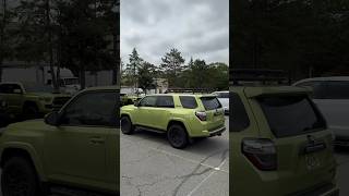 Toyota Lime Rush vs Electric Lime Metallic Battle shorts [upl. by Asiek]