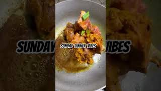 sundaydinnerriceamppeasjamaicanfood currygoat fry chicken jamaicancook [upl. by Aisat]