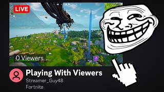 Trolling Streamers With ZERO VIEWERS [upl. by Nyloj]