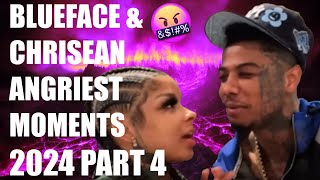 BLUEFACE AND CHRISEAN ANGRIEST MOMENTS PART 4 😡😡😡 [upl. by Nanek]