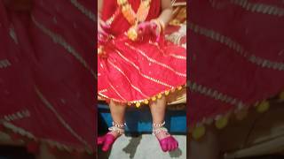 Maa Durga makeup look for baby🙏🌺🥰Navratri shorts [upl. by Namzzaj]