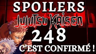 CEST FOU   SPOILERS JUJUTSU KAISEN 248 REACTION LIVE [upl. by Tonl]