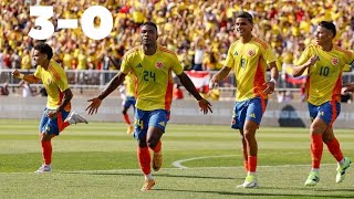 Colombia vs Bolivia 30  Goals Arias Cordoba Diaz [upl. by Clayborne321]