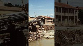 September 22 1992 VaisonlaRomaine is Devastated by Floodwaters [upl. by Anoiek302]