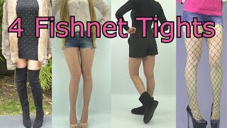 FISHNET Tights Outfits  How to Style Fishnet  TRY ON REVIEW [upl. by Harrison]