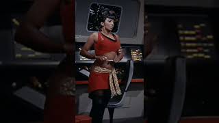 Uhura in the original series of startrek xyzbca starfleet startrekonline tos shortsfeed short [upl. by Paule934]