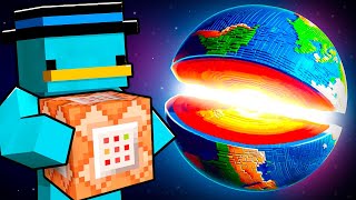 Destruyendo la TIERRA en 0054 Segundos… Minecraft [upl. by Dempstor]