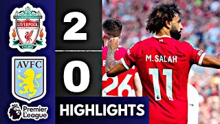 Liverpool VS Aston villa  Highlights  Premier League  10 November 2024 [upl. by Kentigerma]