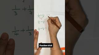 Fraction trick shorts youtubeshorts easymathtricks fraction [upl. by Zindman]