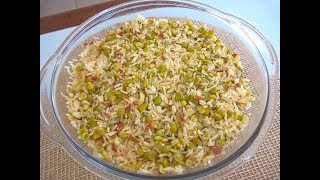 Arroz com Ervilha na Pressão em 1 Minuto [upl. by Ylnevaeh]