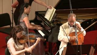 Schumann Piano Quartet in Eb Major Op 47 III Andante cantabile BCMF 2014 [upl. by Taam624]