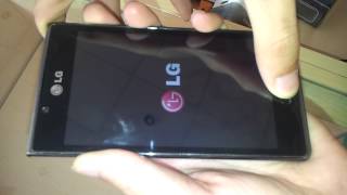 hard reset LG OPTIMUS L7 P705 [upl. by Lemmuela]