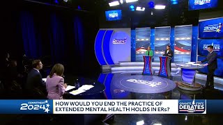 2024 New Hampshire debate involving candidates for governor Mental health holds in ERs [upl. by Harobed14]