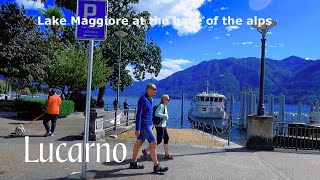 Scenic Locarno Switzerland Walking Tour 2 hours Train from Milan [upl. by Aihn749]