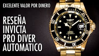 Reseña Invicta Pro Diver 8929OB Automatico de Buceo Clásico Reloj en Español [upl. by Andel377]