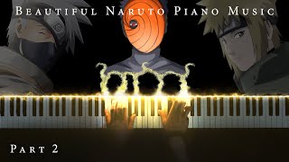 The Most Beautiful Naruto Piano Music The Best of Sad and Emotional Soundtracks Part 2 [upl. by Ydieh]