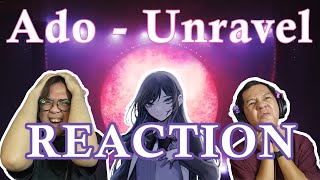 The definition of quotSinging your heart outquot  Ado  Unravel Live REACTION I cried BTW [upl. by Karlotte]