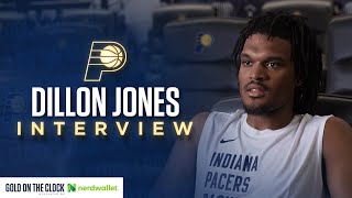 Indiana Pacers PreDraft Workouts Dillon Jones 1on1 Interview May 31 2024 [upl. by Bever998]