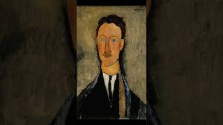 a1944 Amedeo Modigliani Italian 18841920 shorts art painting classical publicdomain [upl. by Roydd]