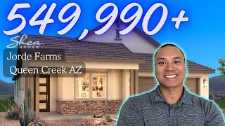 Queen Creek Arizona Real Estate  Shea Homes Plan 4022 Walkthrough  New Construction Jorde Farms [upl. by Trenton]