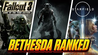 Every Bethesda Game Ranked [upl. by Eicnan10]