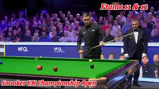 Snooker UK Championship Open Ronnie O’Sullivan VS Robert Milkins  Frame 11 amp 12 [upl. by Elolcin]