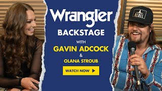 Wrangler Backstage with Gavin Adcock [upl. by Lancaster]