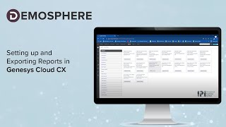 Setting Up and Exporting Reports in Genesys Cloud CX [upl. by Airehc]