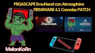 Switch PegaScape y emunand Consolas Patch [upl. by Wasson997]