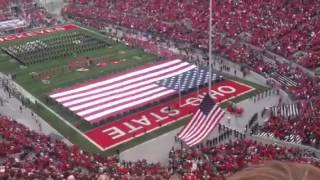 OSU Marching Band playing National Anthem 92113 [upl. by Chaney]