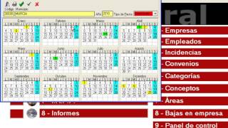 Formación NCS Laboral  Calendario [upl. by Haropizt]