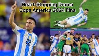 Epic Copa America 2024 Final  Full Match Highlights amp Key Moments [upl. by Etteiluj]