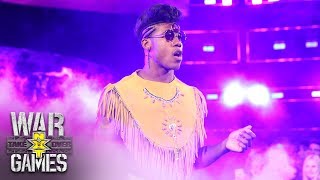 Velveteen Dream makes his fashionable ring entrance NXT TakeOver WarGames WWE Network Exclusive [upl. by Schacker]