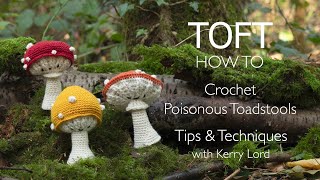 How to Crochet Poisonous Toadstools [upl. by Onoitna]