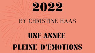 Horoscope 2022 une année démotions 💧par Christine Haas [upl. by Fowler]