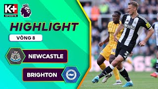 NEWCASTLE  BRIGHTON  CỰU SAO MAN UTD TỎA SÁNG MÒNG BIỂN VƯỢT ẢI CHÍCH CHÒE  NGOẠI HẠNG ANH 2425 [upl. by Lenni]