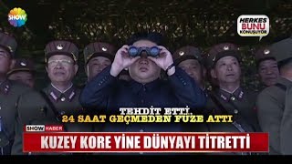 Kuzey Kore yine dünyayı titretti [upl. by Olyhs]