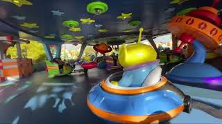 Alien Swirling Saucers Full Ride POV Disneys Hollywood Studios Summer 2024 [upl. by Bremble]