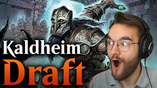 God of Victory  Kaldheim Premier Draft  Magic Arena [upl. by Horbal947]