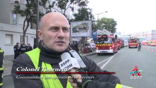 INTERVENTION Violent feu d’appartements dans le XIXe arrondissement [upl. by Artsa]