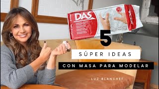 5 SÚPER IDEAS Aesthetic con ARCILLA para modelar TIPS y TRUCOS fáciles  Luz Blanchet [upl. by Malony489]