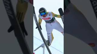 One of the craziest ski jumps ever by Domen Prevc  FIS Ski Jumping fis skijumping wintersport [upl. by Luebke]