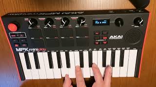 AKAI Professional MPK Mini Play MK3 [upl. by Herm]