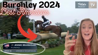 Best American To Tackle Burghley 2024 Cross Country [upl. by Neeli175]