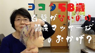 1分間なぞるだけ！頭皮マッサージで白髪や薄毛を改善！ [upl. by Stefanie]