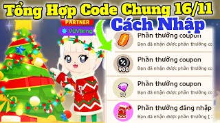 Tổng Hợp Code Chung 1611 và Cách Nhập Chi Tiết  Play Together [upl. by Neirda]